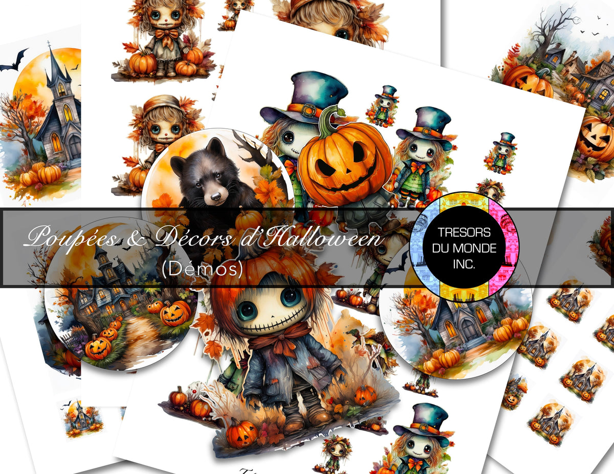 Halloween - Images fantésistes - Usage perso